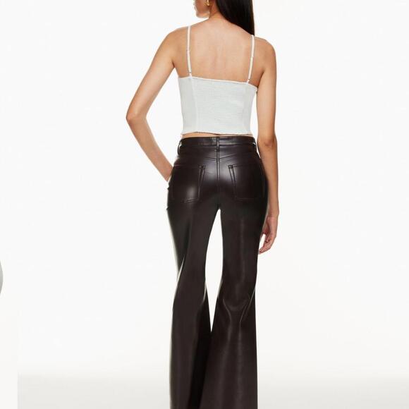 Aritzia Wilfred Basel Bustier Tank Top Spaghetti Strap in White Size Large - Picture 5 of 8